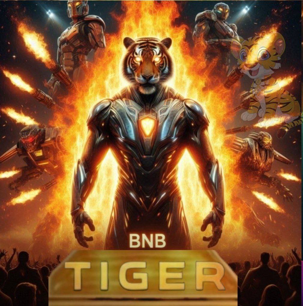 Strong Tiger - BNBTiger Community Art