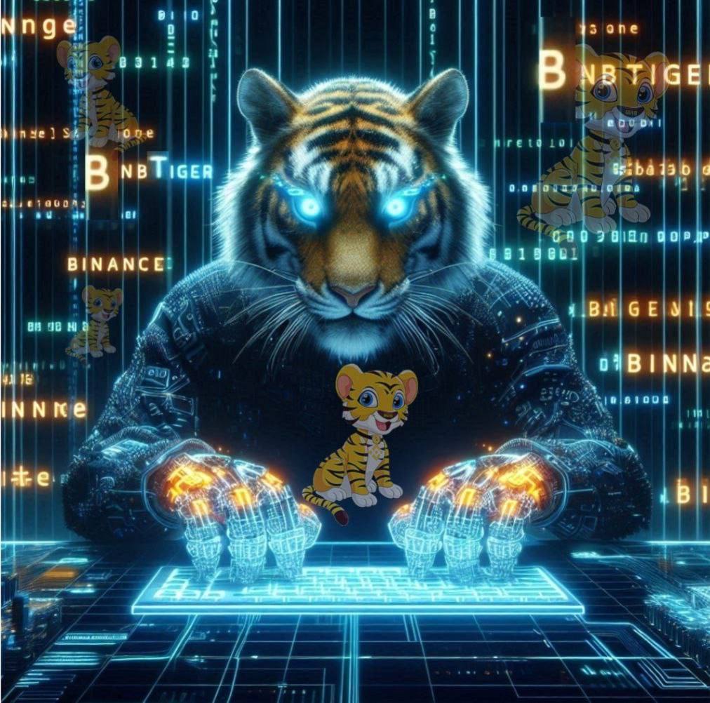 Leader Tiger - BNBTiger Community Art