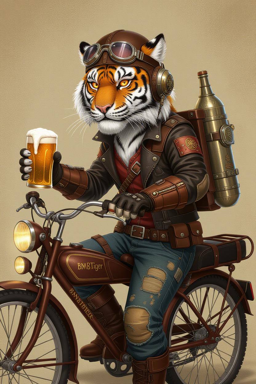 Ultimate Tiger - BNBTiger Community Art